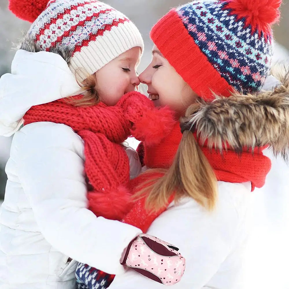 New Children Adult Winter Snow Warm Gloves Boy