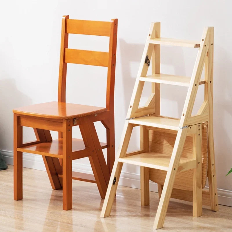 Folding Aluminium Ladders Portable Ladder Wooden Chairs