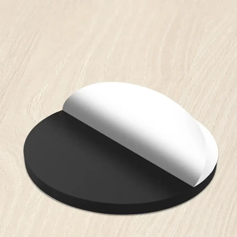 Round Square Furniture Stool Silent Wear-resistant Non-slip Rubber