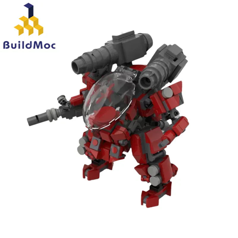 Buildmoc Squad AF-02 War Machine Mecha Building Blocks