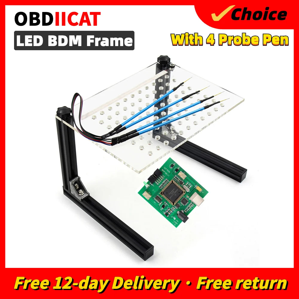 New LED BDM FRAME 2in1 With Full Adapters