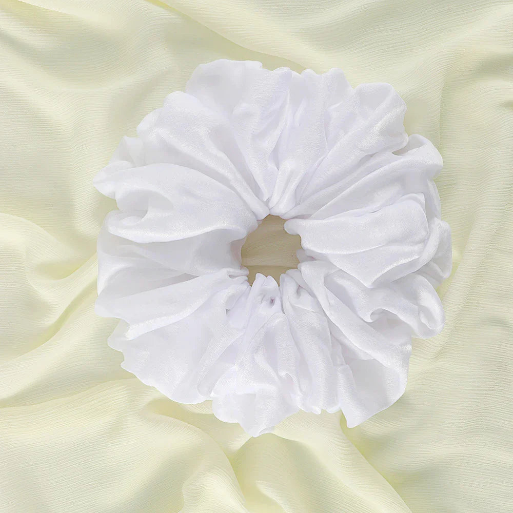Big Size Shiny Chiffon Scrunchies for Muslim Women