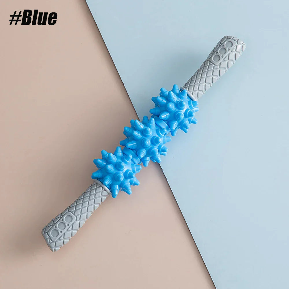 Yoga 3 Balls Massage Roller Stick Trigger Point