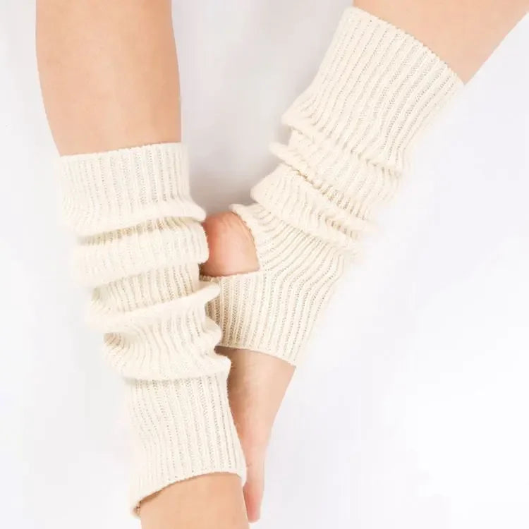 Children Adult Latin Dance Leg Cover Knitted Sports
