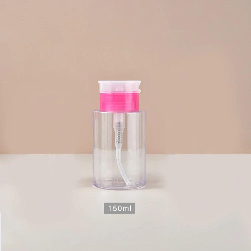 1pcs Press Pumping Bottle Refillable Dispenser Bottles Multi-use