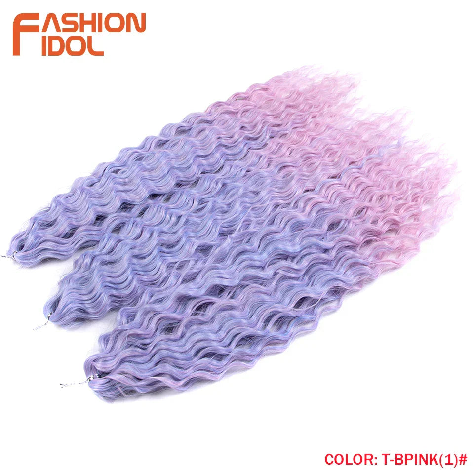 Ariel Hair Synthetic Twist Crochet Curly Hair 24