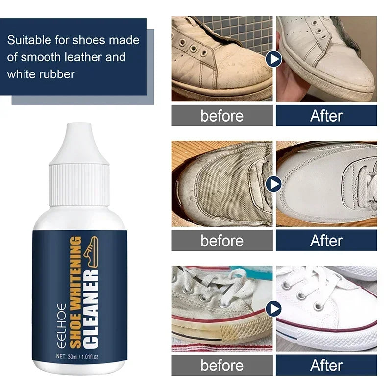 Shoe Whitening Cleanser Deep Cleaning Brightening Remove Yellow