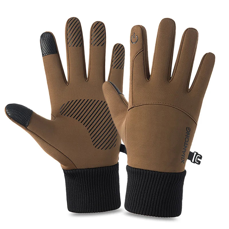 2022 Winter Waterproof Hiking Skiing Touch Screen Gloves