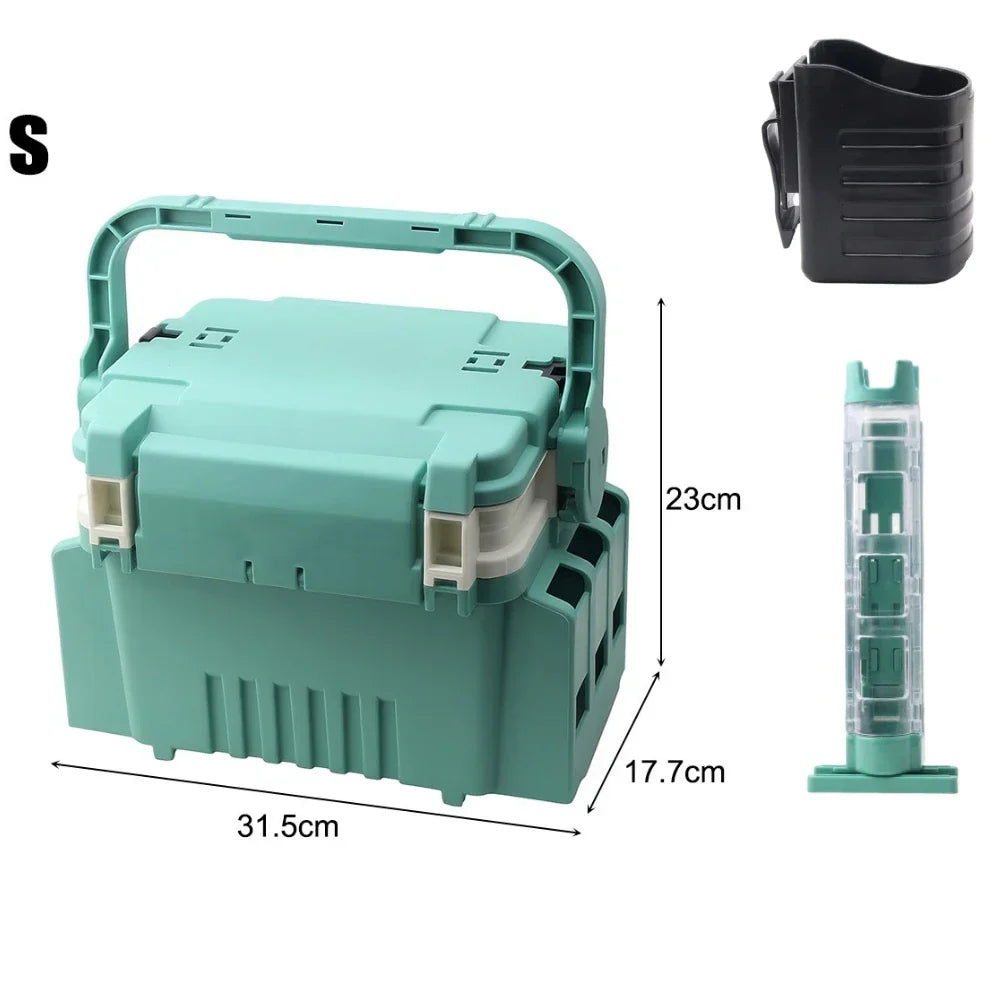 Large Capacity Fishing Tackle Box Multifunctional Fishing Lures