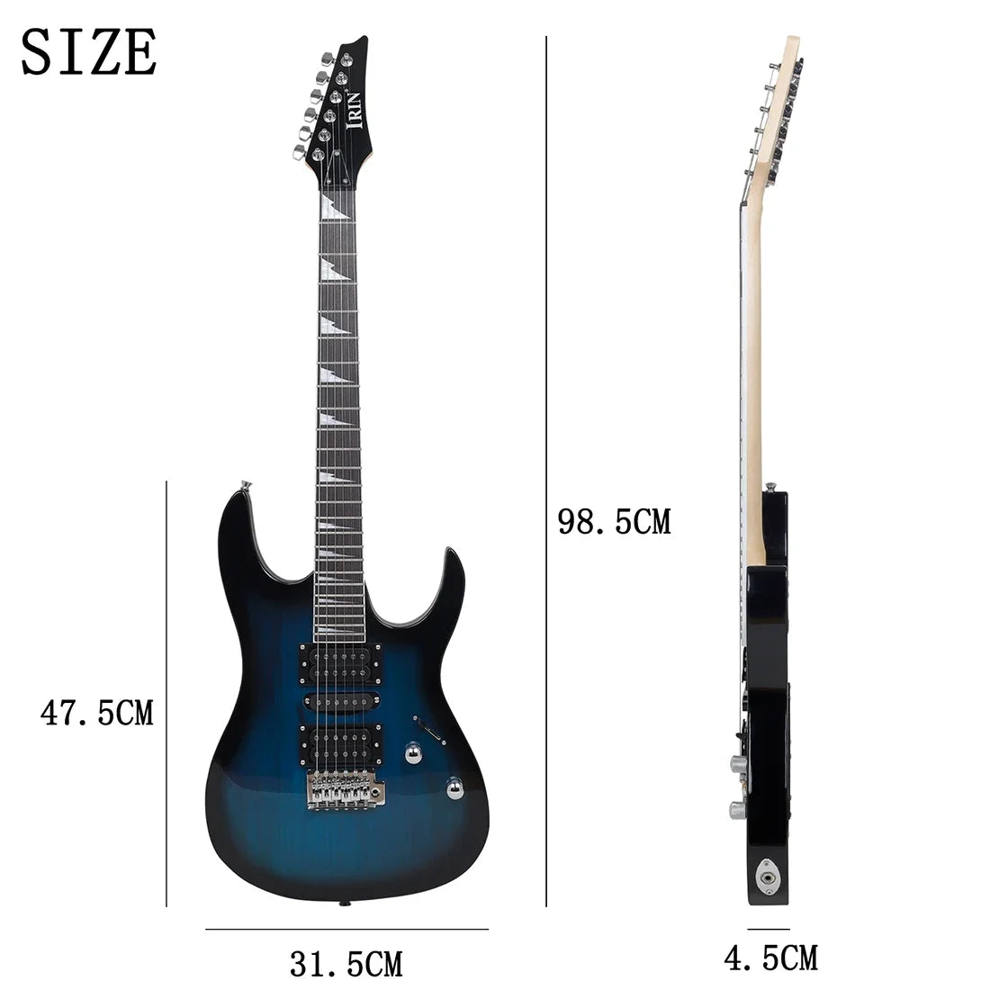IRIN 39 Inches 6 Strings Electric Guitar 24