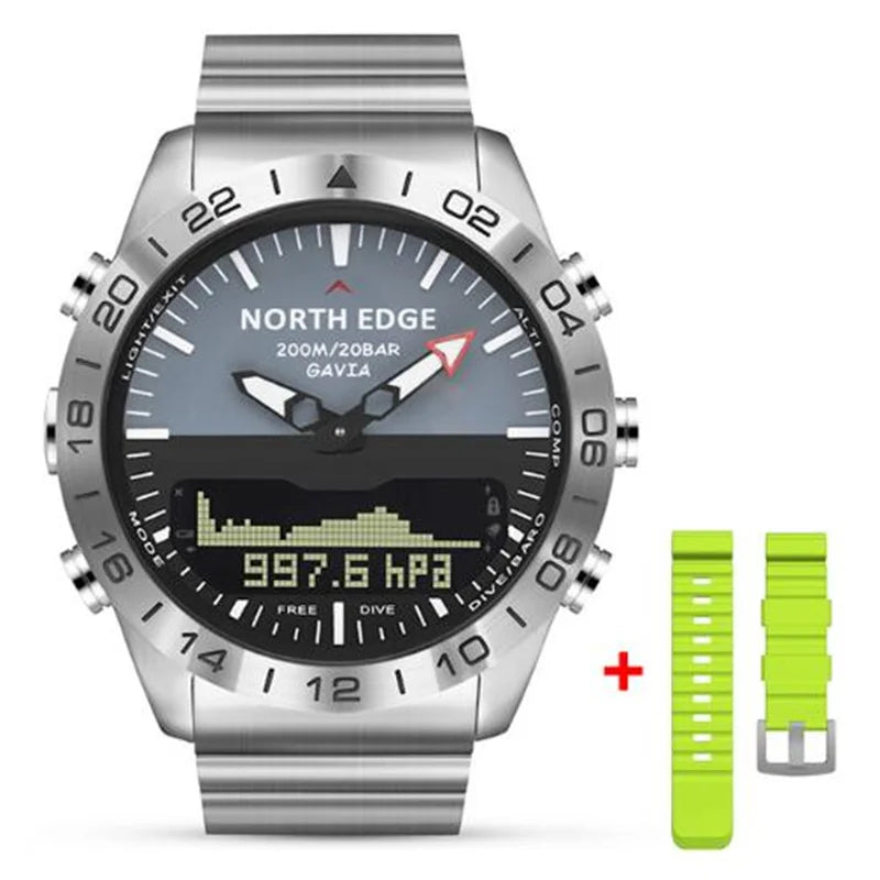 NORTH EDGE Men's Smart Business Leisure Waterproof Watch