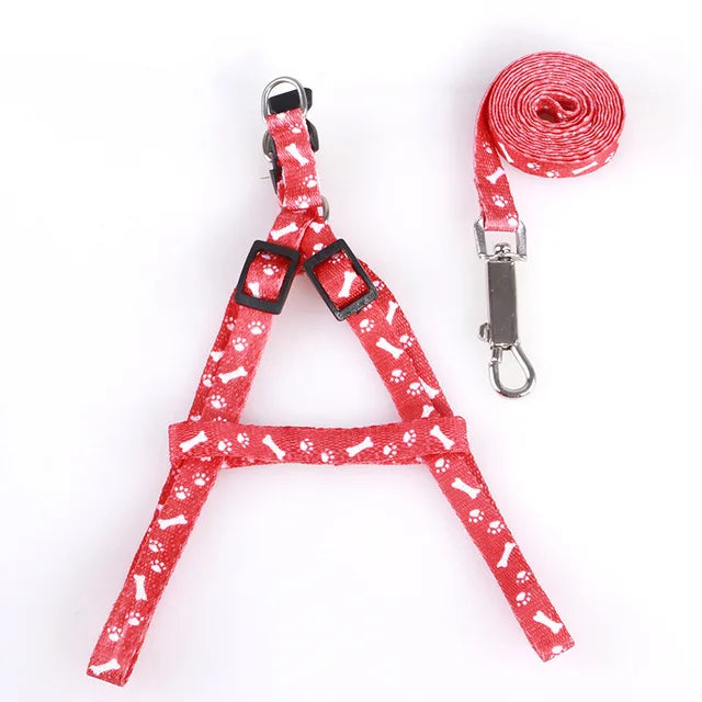 Nylon Dog Pet Puppy Cat Adjustable Harness with