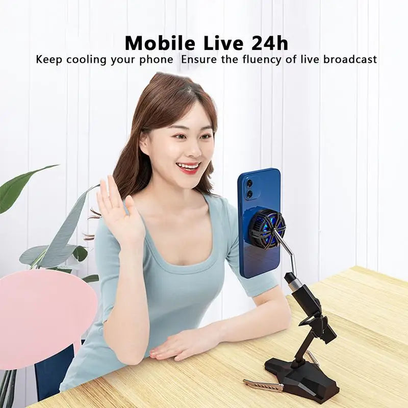Magnetic Suction Phone Cooler Mini Mobile Phone Radiator