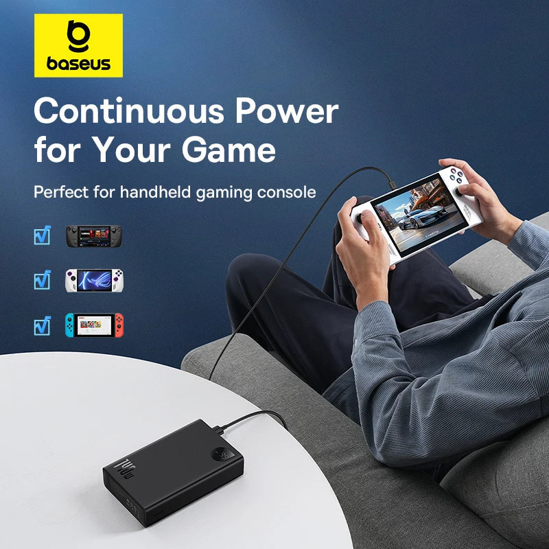 Baseus 140W Power Bank 24000mAh Fast Charging Portable