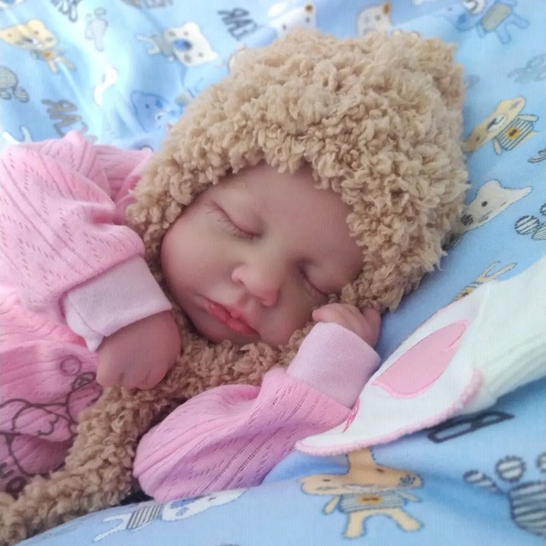 20Inch Lifelike Already Painted Reborn Dolls LouLou 3D