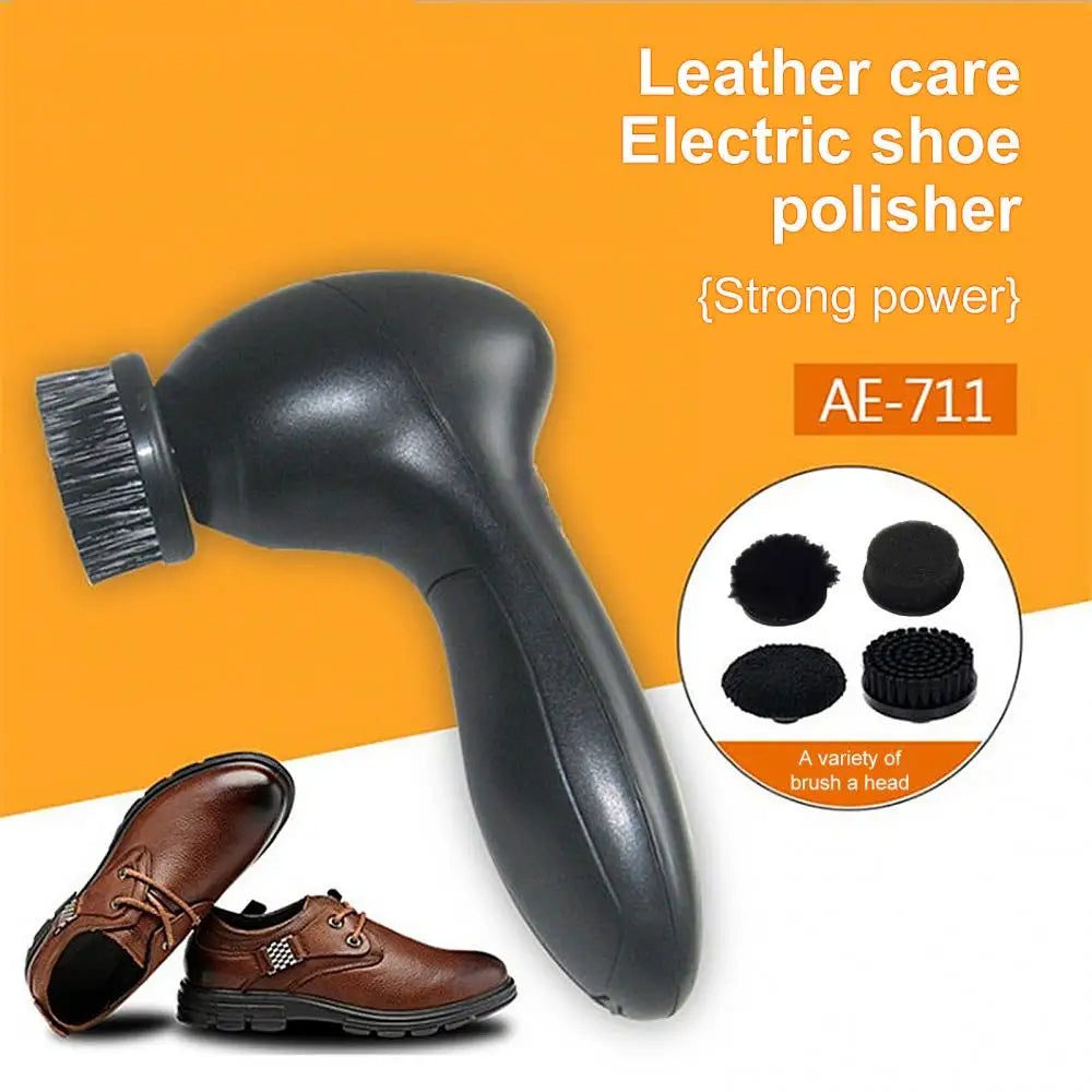 Shoe Brush Electric Shoes Shine Tool Kit Dust