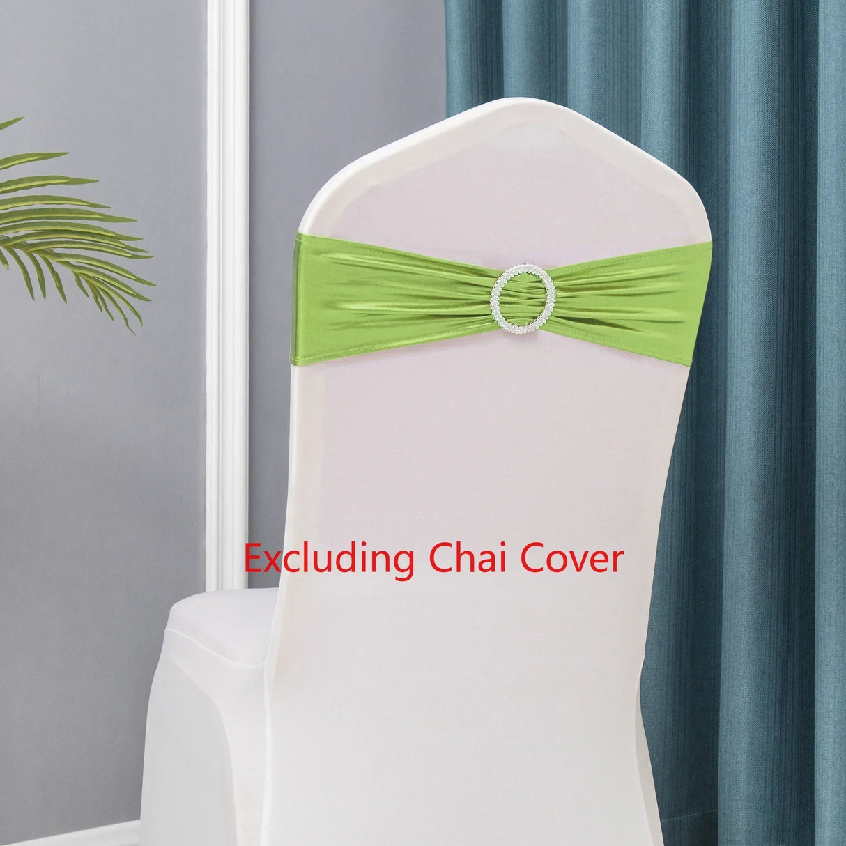50pcs/Lot Metallic Gold silver Chair Sashes Wedding Chair