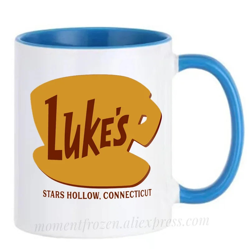 Lukes Luke's Diner Mugs Coffee Mugs Tea Cups