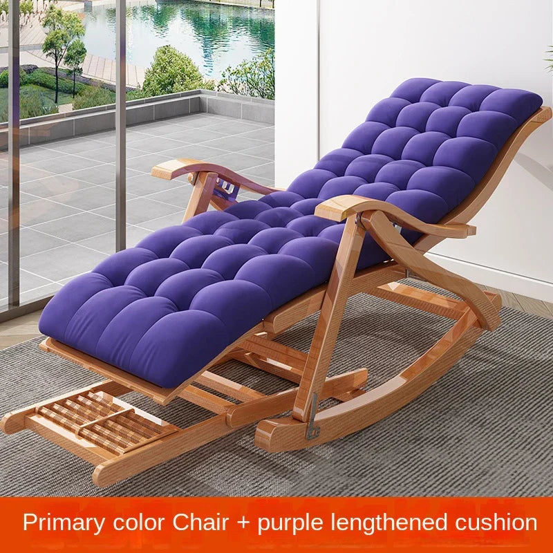 Living room Folding Rocking chair balcony Relaxing lounge