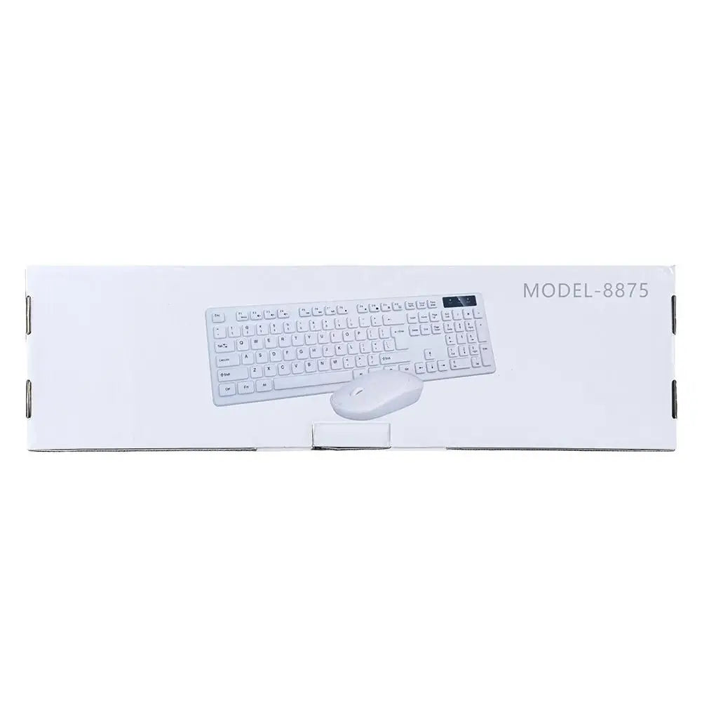 Bluetooth-compatible 2.4G Wireless Keyboard Mouse Combo Protable Mini