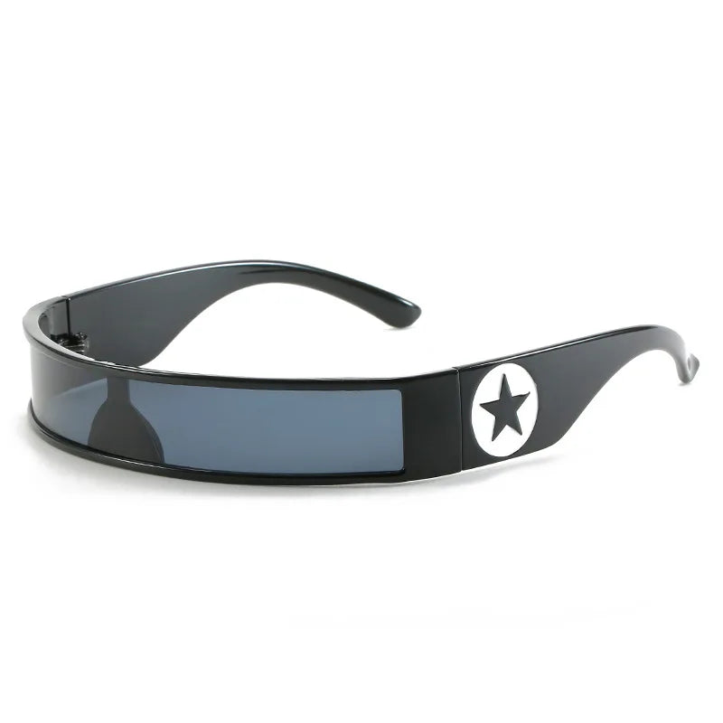 One Piece Y2K Sunglasses Vintage Star Pentagram Shape