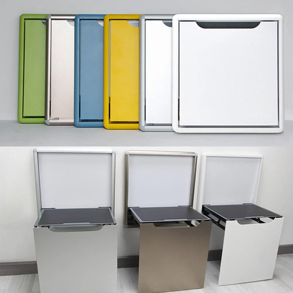 Wall Mounted Invisible Bathroom Stool Entrance-hall Folding Seat