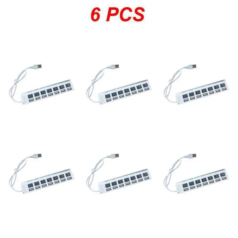 1~8PCS USB Hub USB 2.0 Hub Multi USB