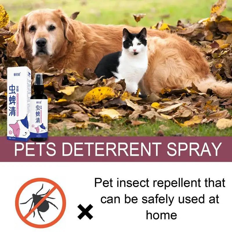 Fleas Lice Ticks Spray Mosquitoes Repellents Pet Friendly