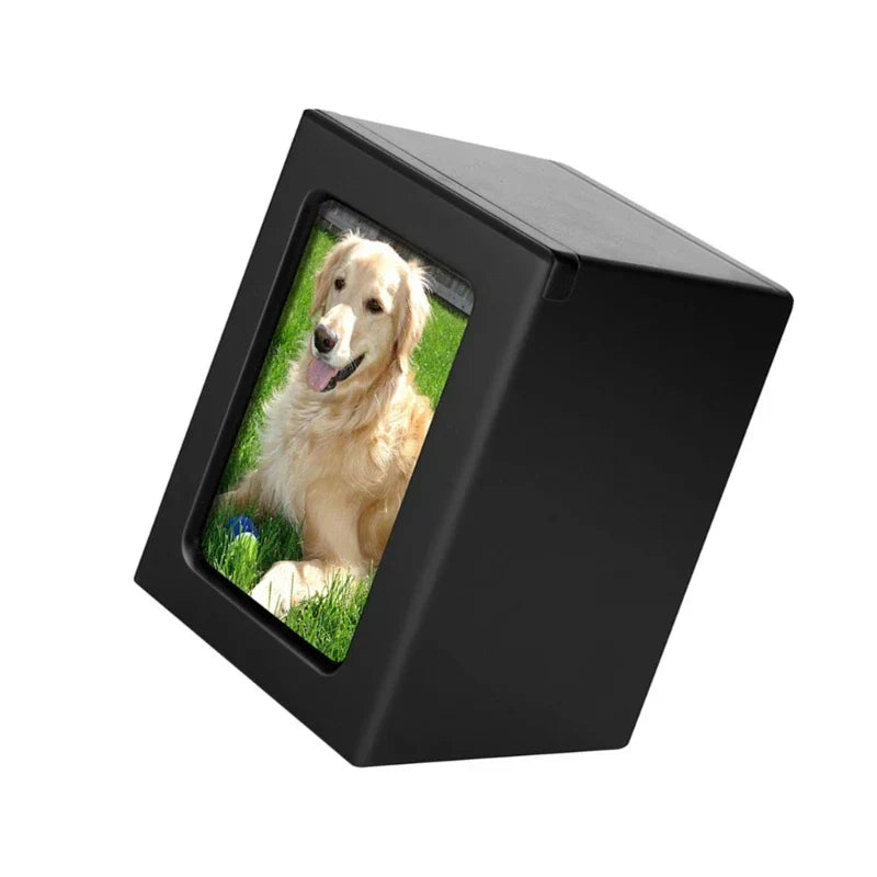 Cremation Urn Pet Cinerary Casket Happiness Memorial Box