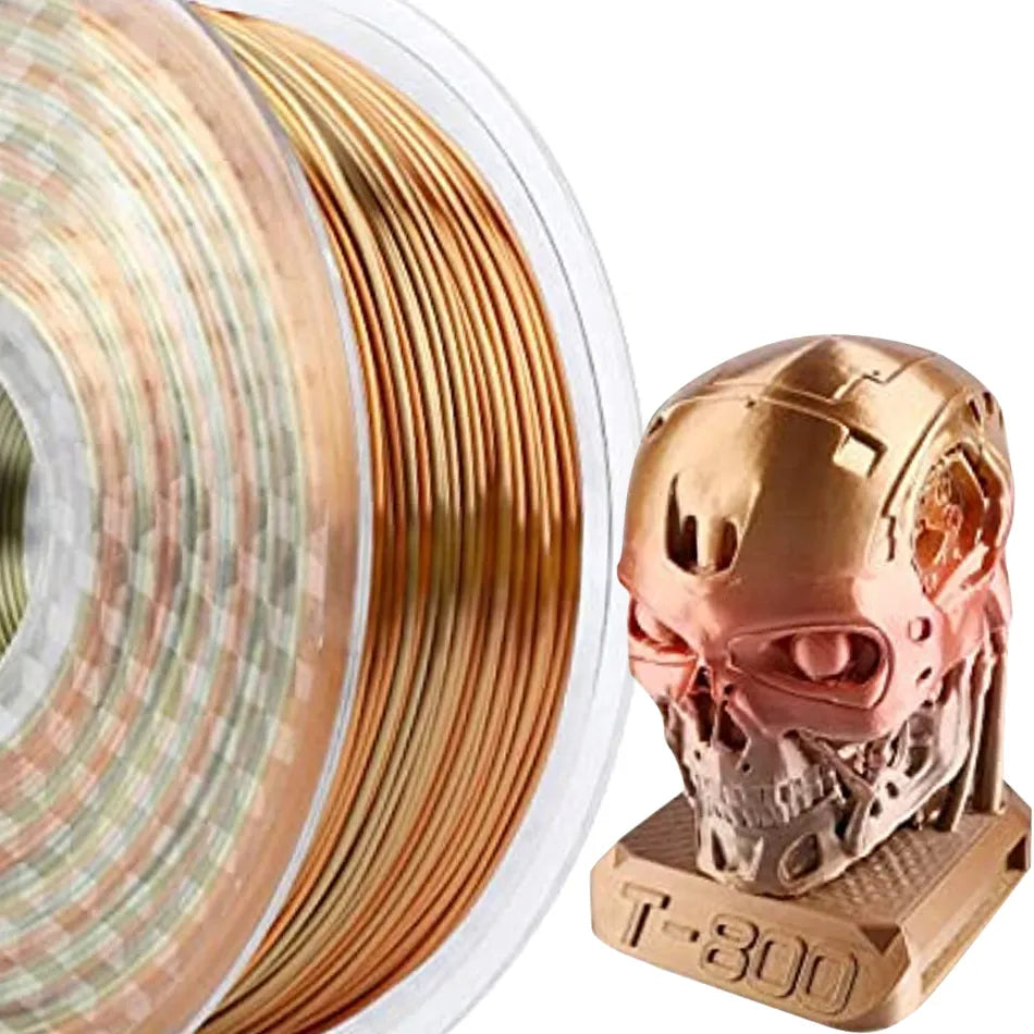 New Silk Rainbow PLA 1.75mm 3D Printing Material