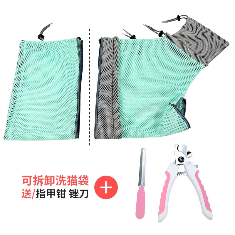 Washing Cat Bag Washing Artifact Little Backpack Cage