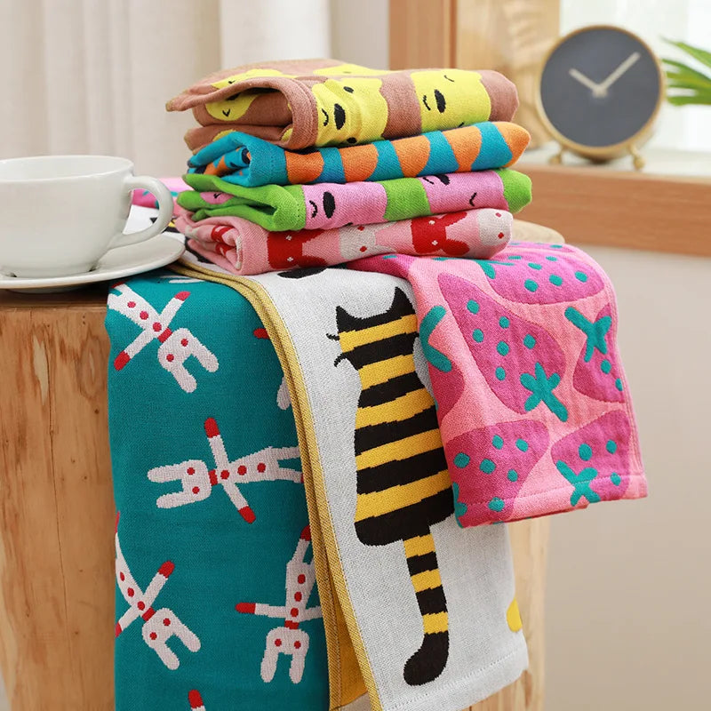 Three Layers Of Gauze Children's Towel Breathable Baby