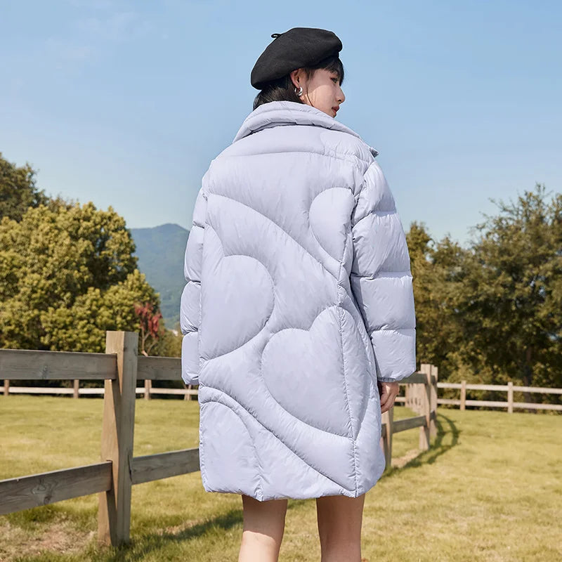 Semir Down Jacket Women Double-Proof Jacket Winter New