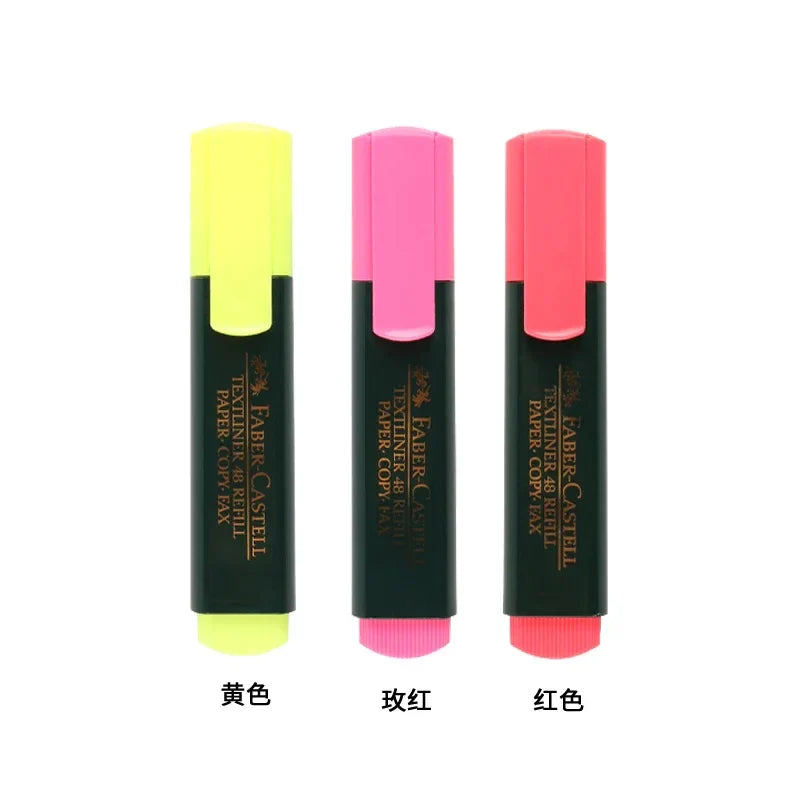 1pcs/3pcs German Faber Castell Highlighter 1548 Color Marker