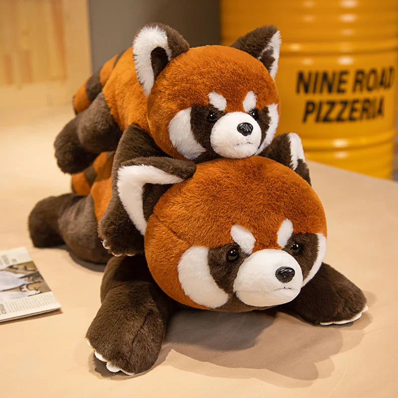 Lifelike Red Panda Stuffed Animals Raccoon Plush Toy