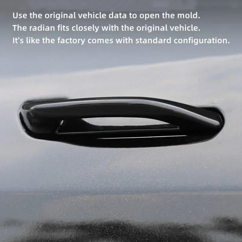 4PCS Car Antifreeze Door Handle Sticker for New