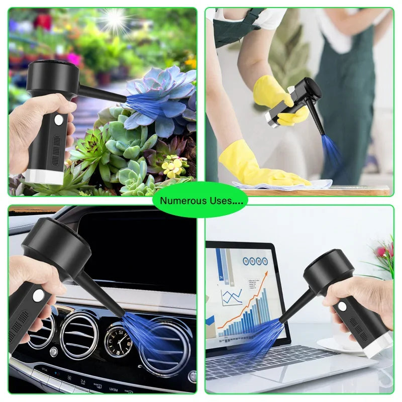 Icanzuo Cordless Air Blower For Computer Pc Cleaning