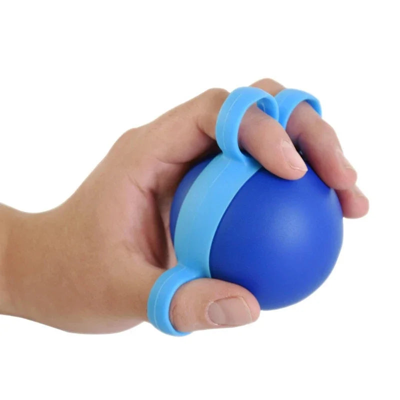 Hand Therapy Grip Strengthener Ball Stretcher Finger Fitness