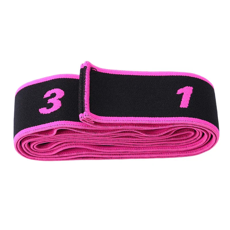 Yoga Stretch Resistance Bands Adult High Elasticity Multi-segment