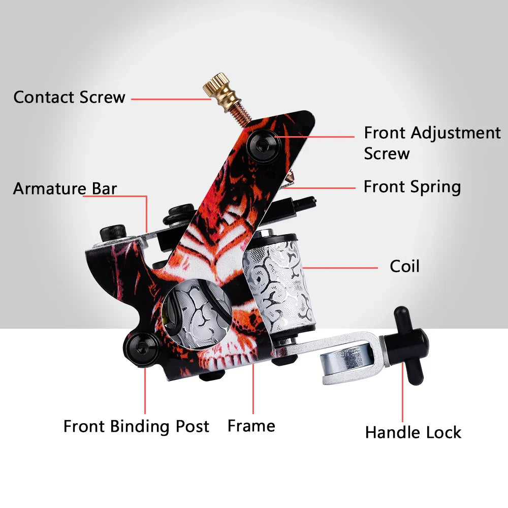 Tattoo Machine Set Beginner Practice Set Tattoo Needles