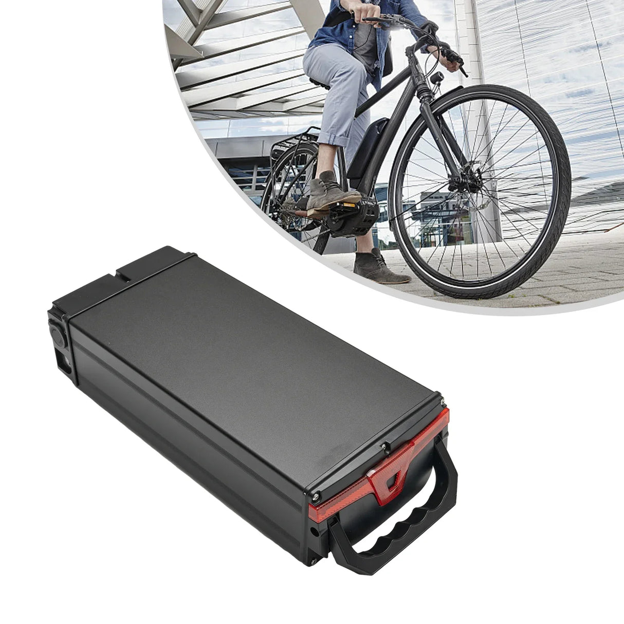 Electric Bike Battery Box Ebike 1865/21700 Large Capacity