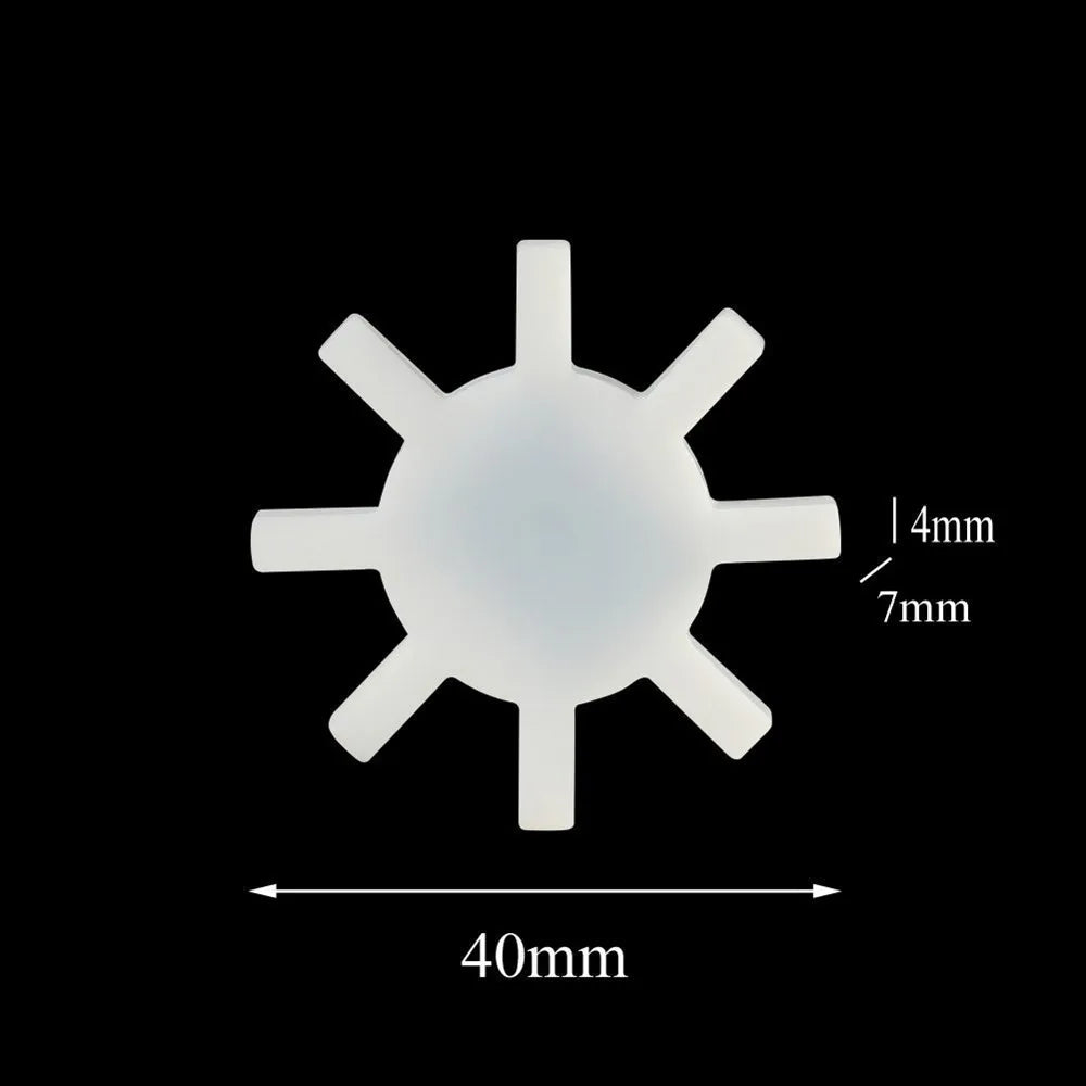 5 Pcs PTFE Magnetic Stirrer Stir Bar/Spin Bar