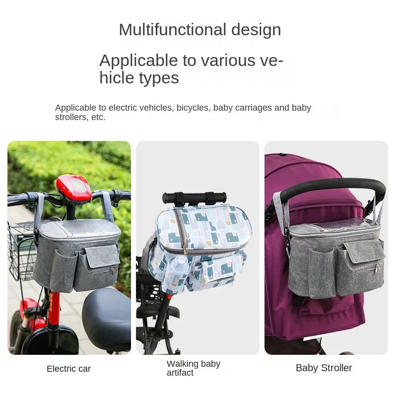 Pockets and Secure Stylish and Durable Diaper Bag