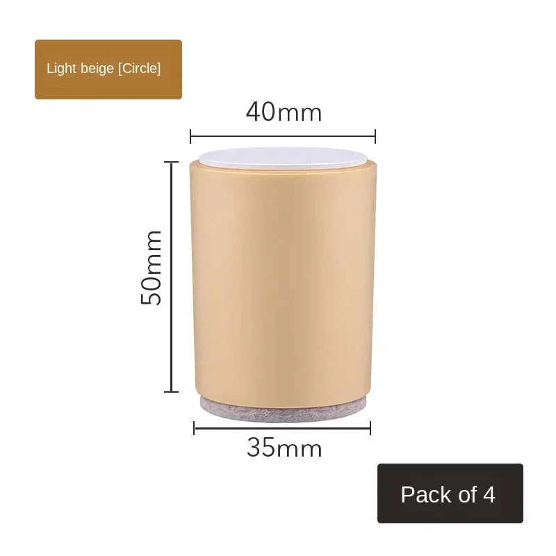 4pcs Cabinet Table Feet Sofa Base Leg Furniture
