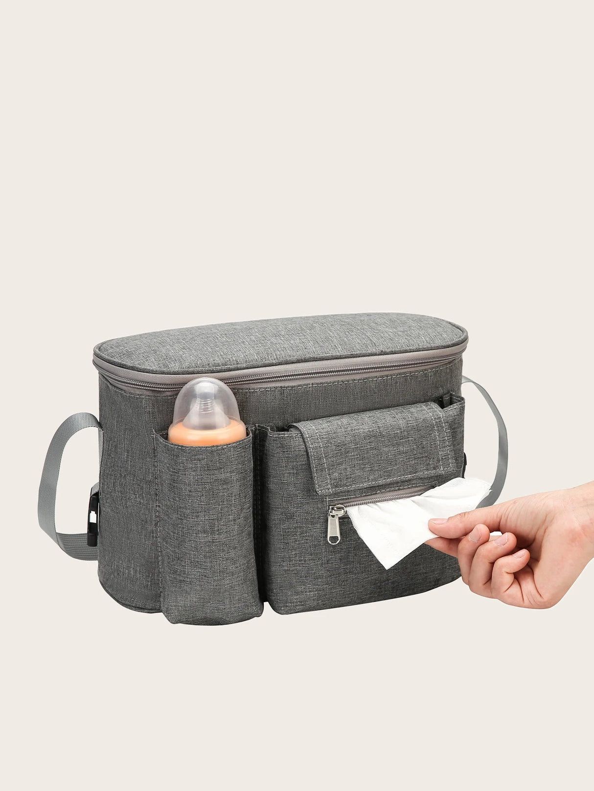 Stroller Organizer Bags Mummy Large Capacity Travel Hanging