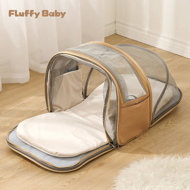 Pet Dog Cat Backpack Foldable Puppy Travel Handbags