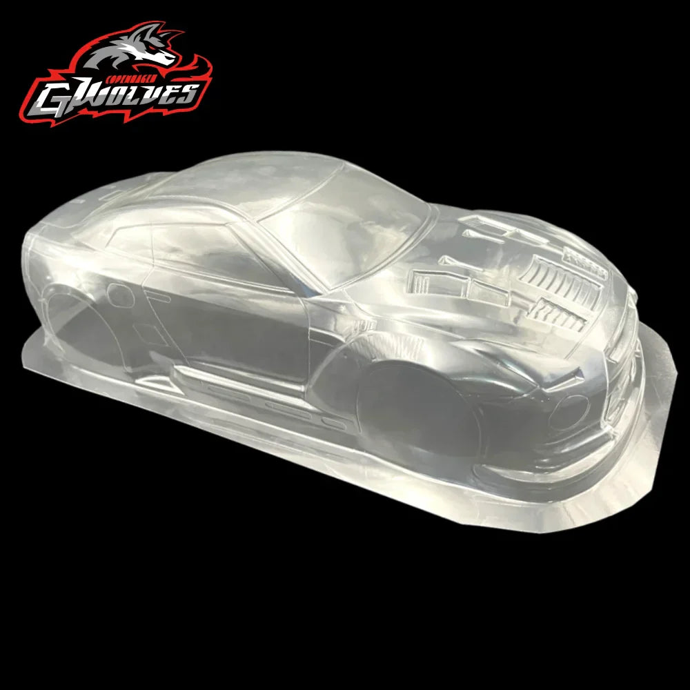 1/10 GTR R35 PVC Transparent clean no painted