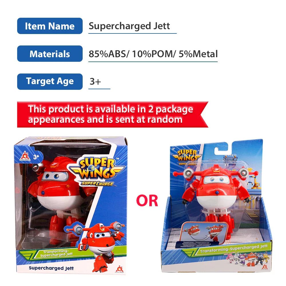 Super Wings 5 Inches Transforming Jett Dizzy Donnie