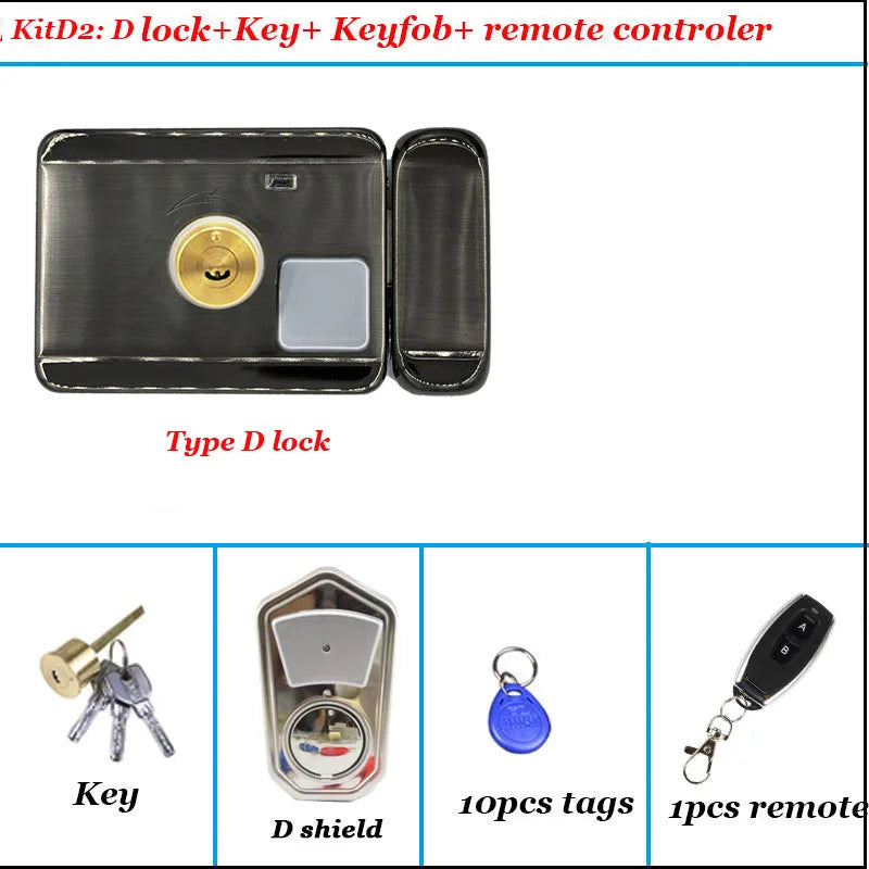 Intelligent Door Lock Video Intercom Compatible Electric Lock