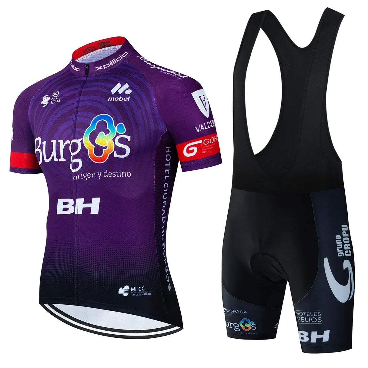 BH Jersey Cycling Clothing Man Clothes 2024 Costume